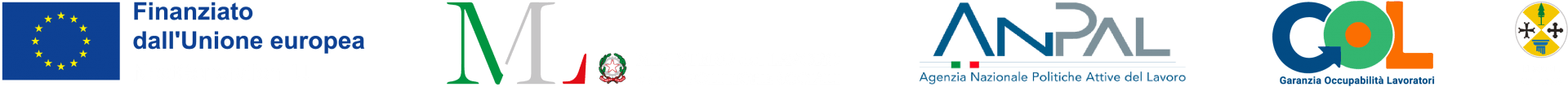 Loghi Programma GOL - Finanziato dall'Unione Europea