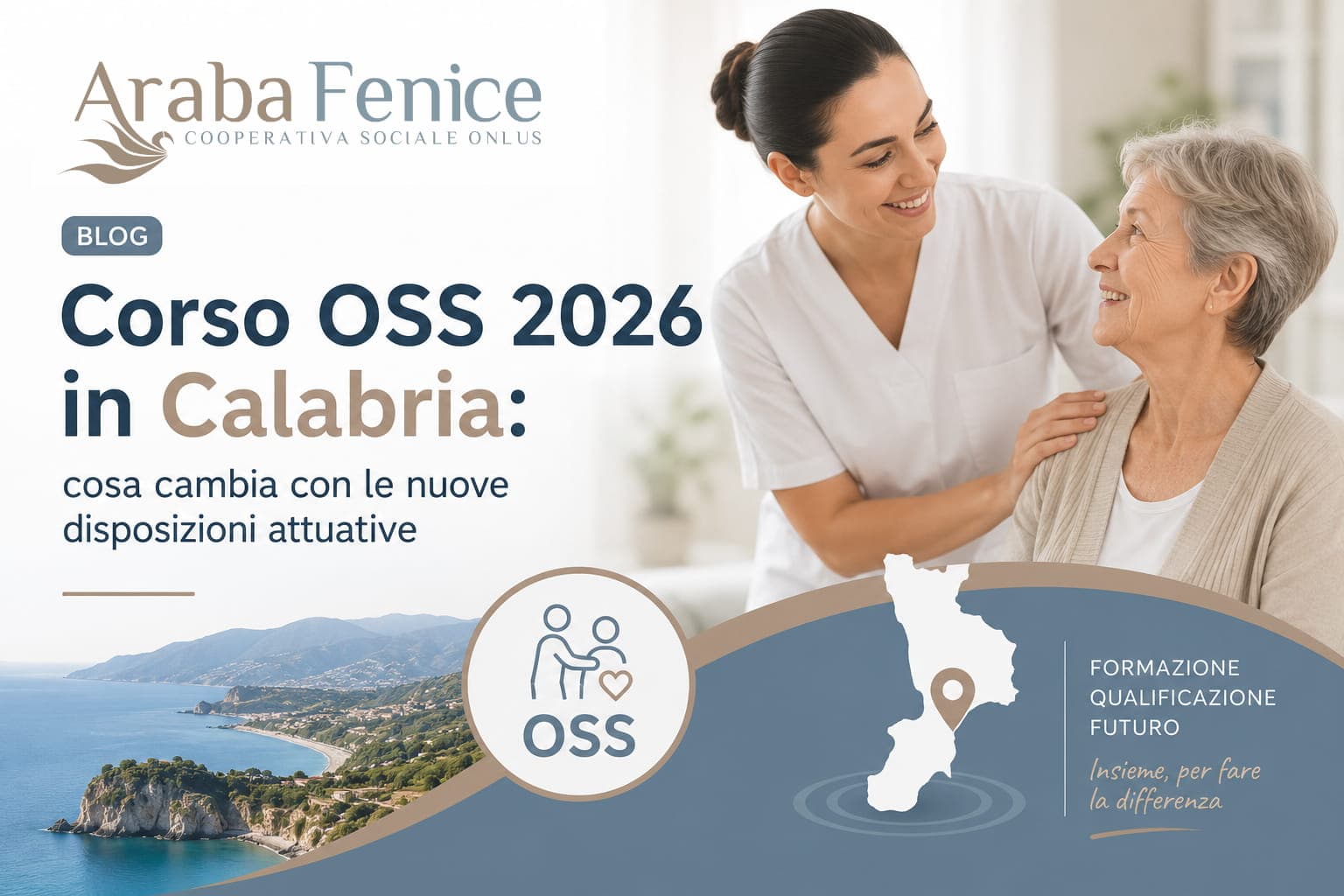 Corso OSS 2026 in Calabria: cosa cambia con le nuove disposizioni attuative